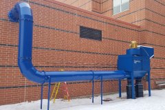 Monona Grove HS Dust Collector Duct Work