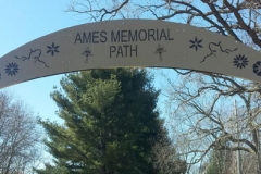 Ames Memorial Sign