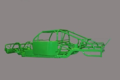 Green Car Frame